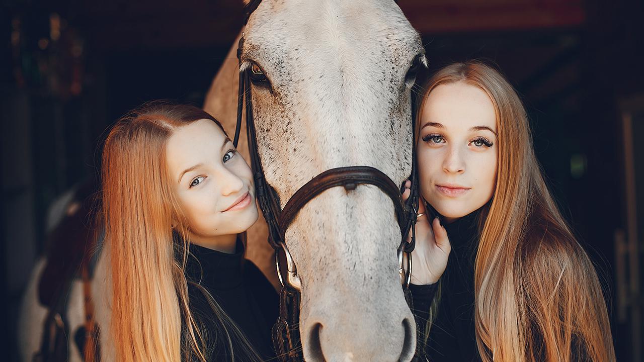 Horse and the girls