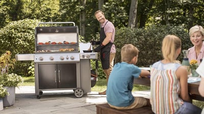 Ritual of outdoor grilling
