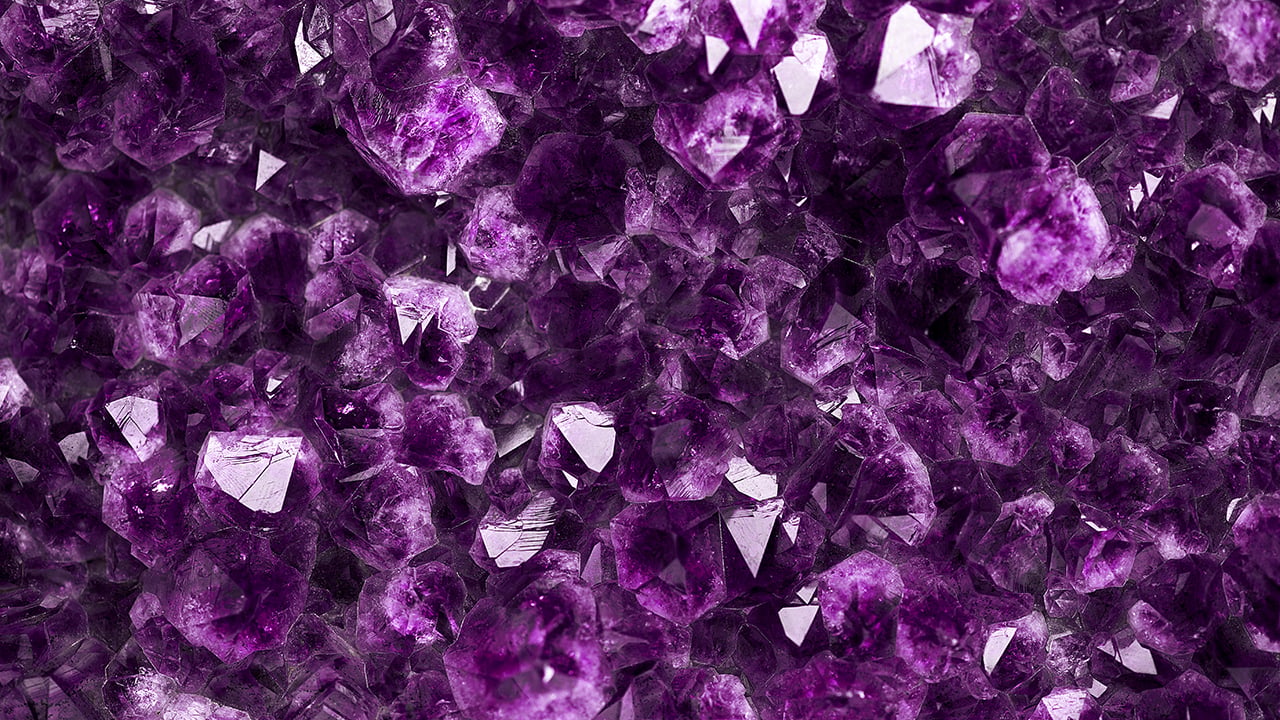 The power of purple: Amethyst February treasure, LB