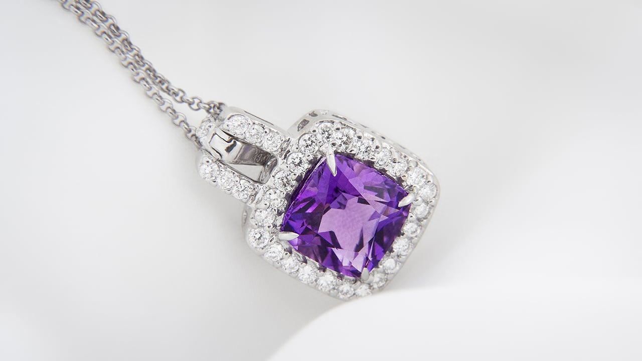 The power of purple: Amethyst February treasure, LB