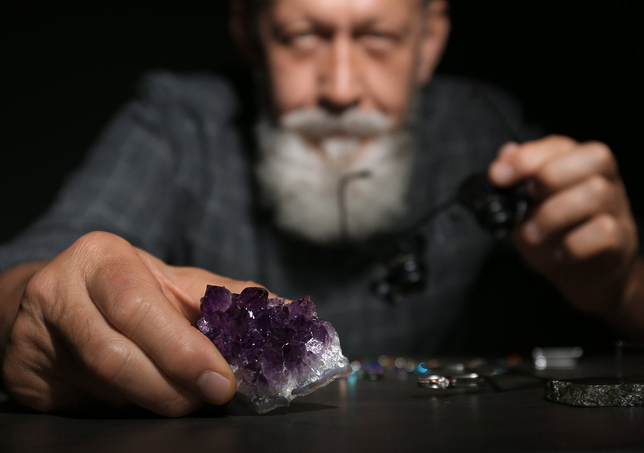 The power of purple: Amethyst February treasure, LB