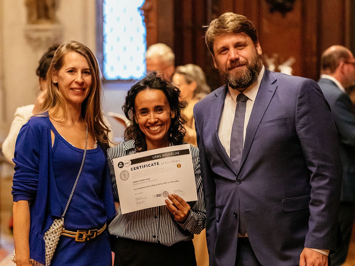 Golden moments for Brussels hospitality