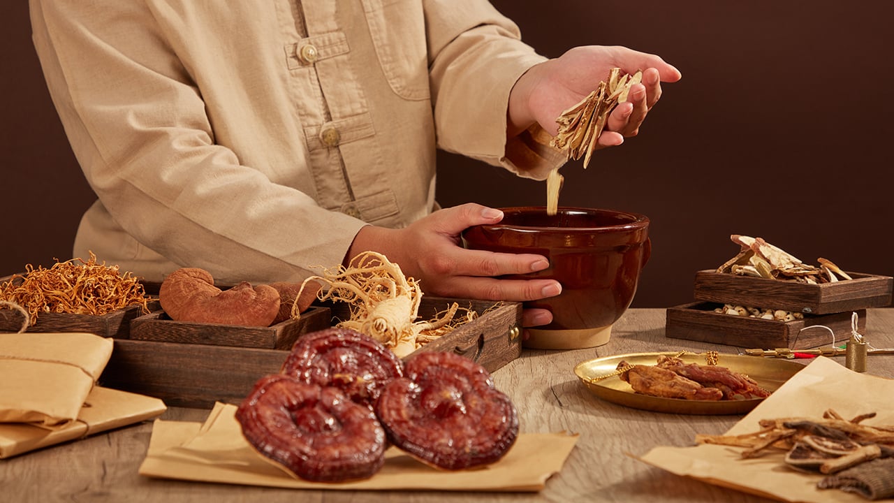 Reishi + Vit.C every morning!