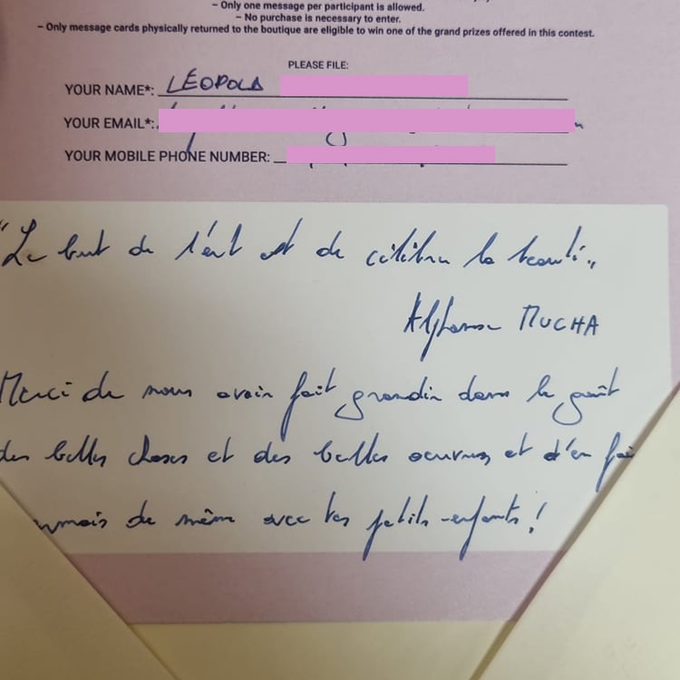 Love letter to Mom - by Freywille - LBeditletter