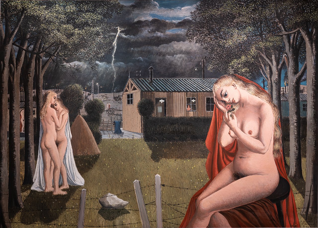 © Foundation Paul Delvaux, Belgium/SABAM, 2023-2024